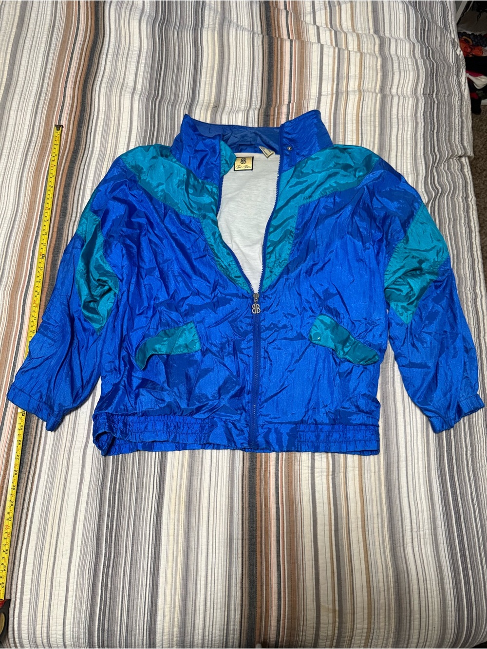 Bill Blass Blue and Teal Kids Puffer Jacket